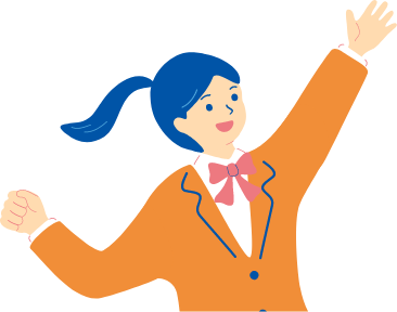 女子高生のイラスト