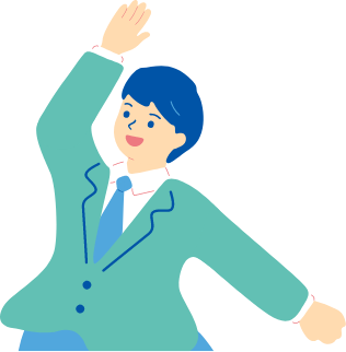 男子高生のイラスト
