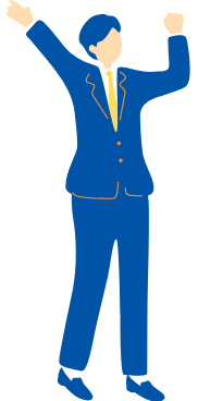 男子高生のイラスト