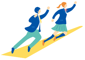 学生のイラスト