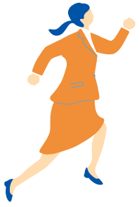 先生のイラスト